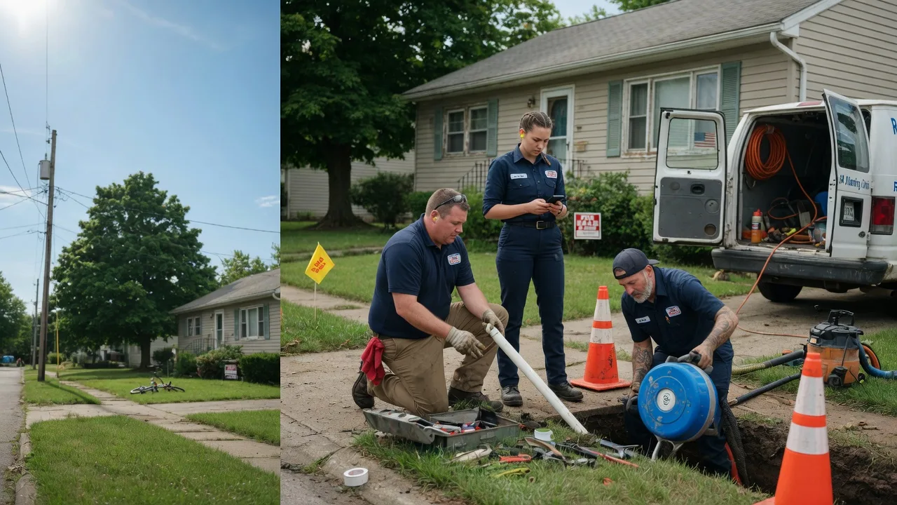 Sewer Line Repair in Van Buren, ME near me